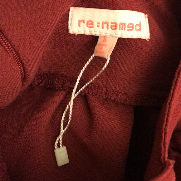 Re:named Burgundy Raspberry Overall Dress - Picture 7 of 7